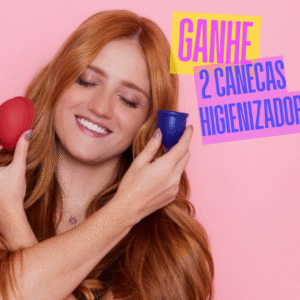 coletor menstrual + disco menstrual ganhe 2 canecas higienizadora