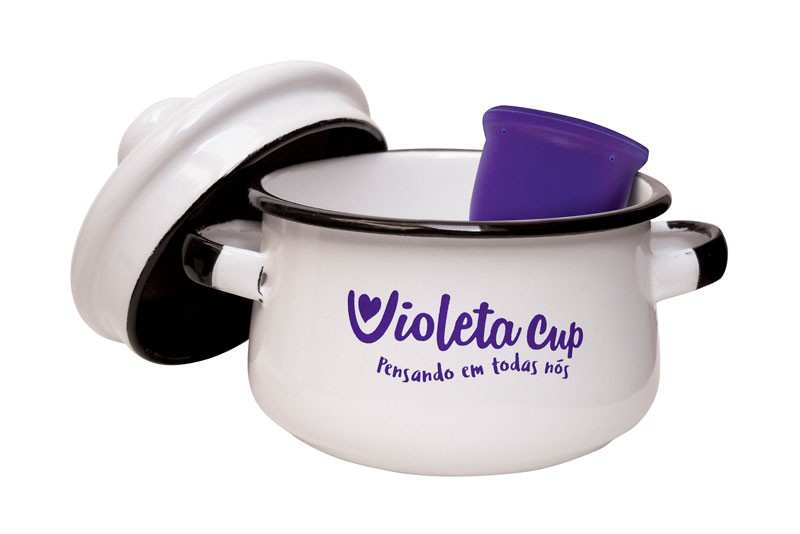 panela higienizadora violeta cup