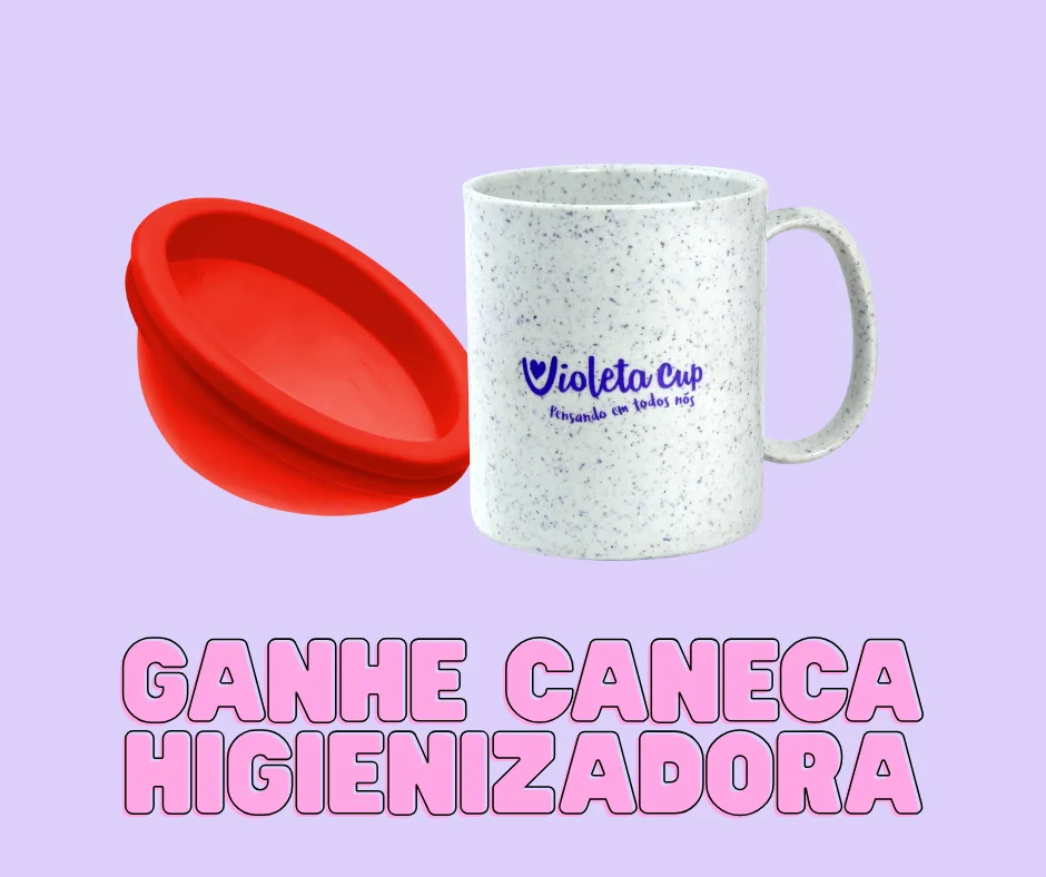 Disco menstrual + caneca higienizadora