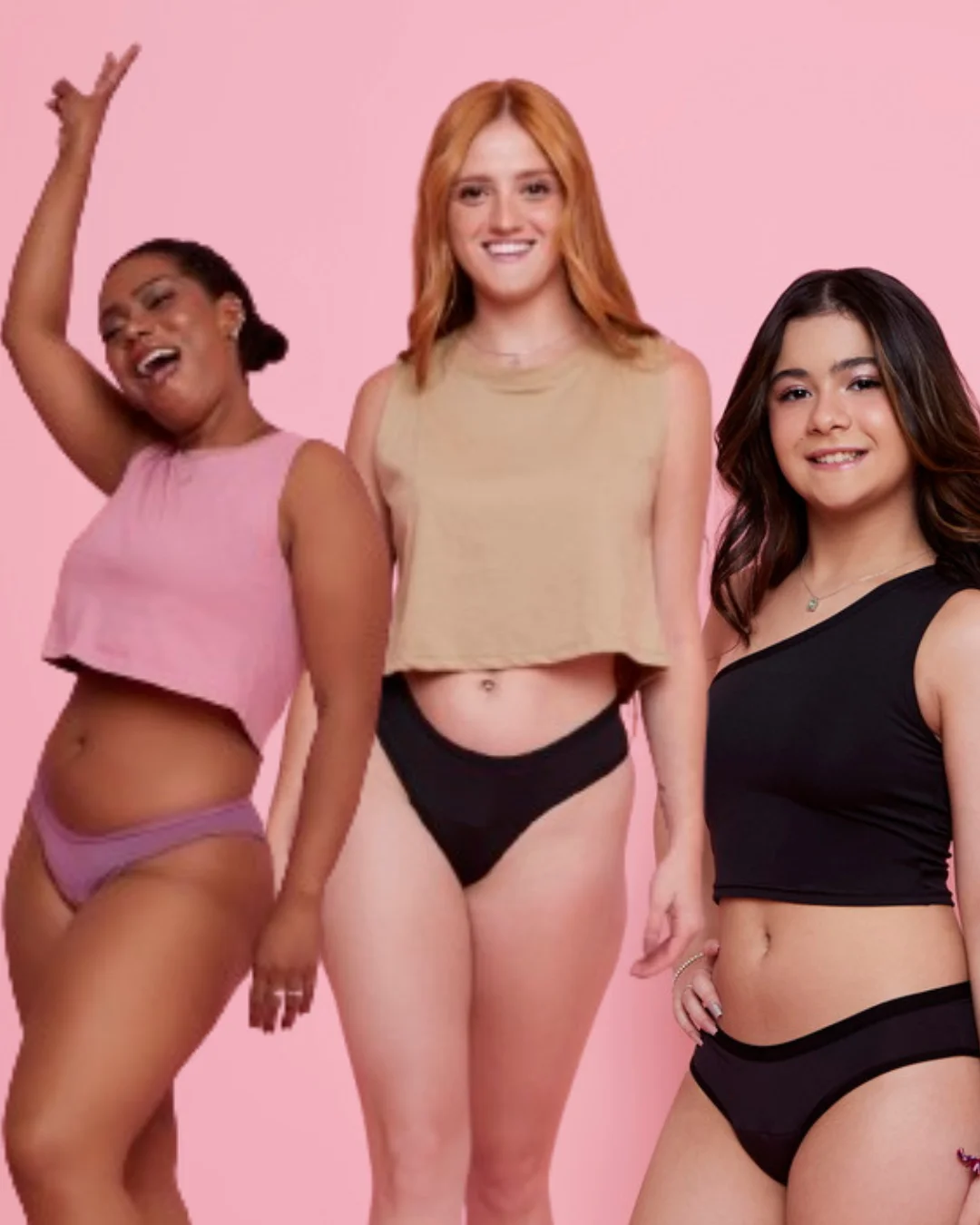 kit calcinha absorvente